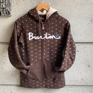 ❄️ Burton Sherpa Lined Hoody in Brown